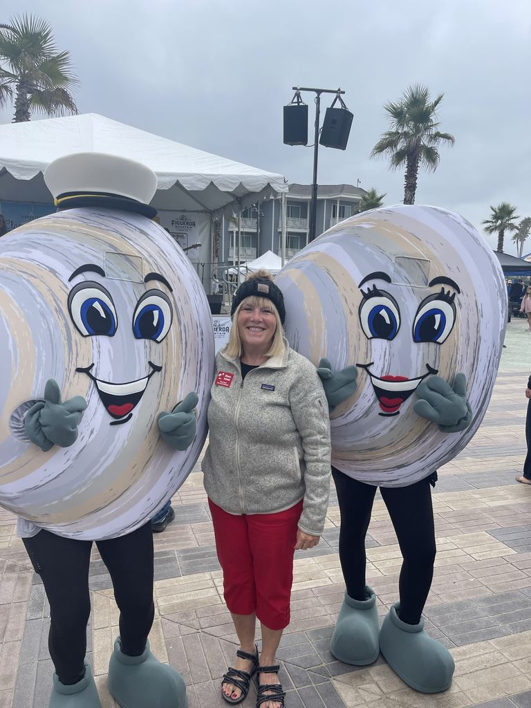 Stacy Inman at the Pismo Beach Clam Festival