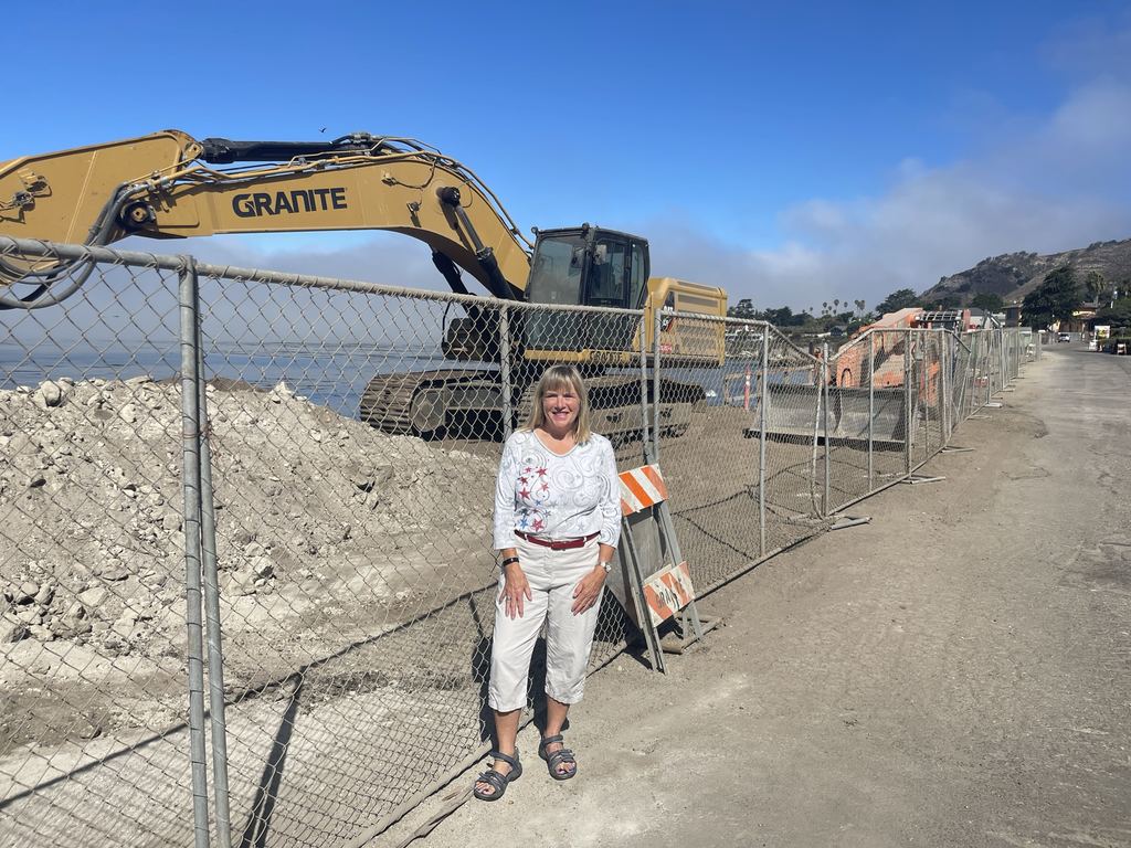 Rebuilding of Ocean Blvd in Pismo Beach
