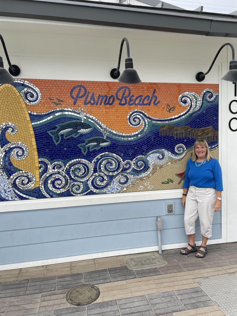 Mural capturing the essence of Pismo Beach